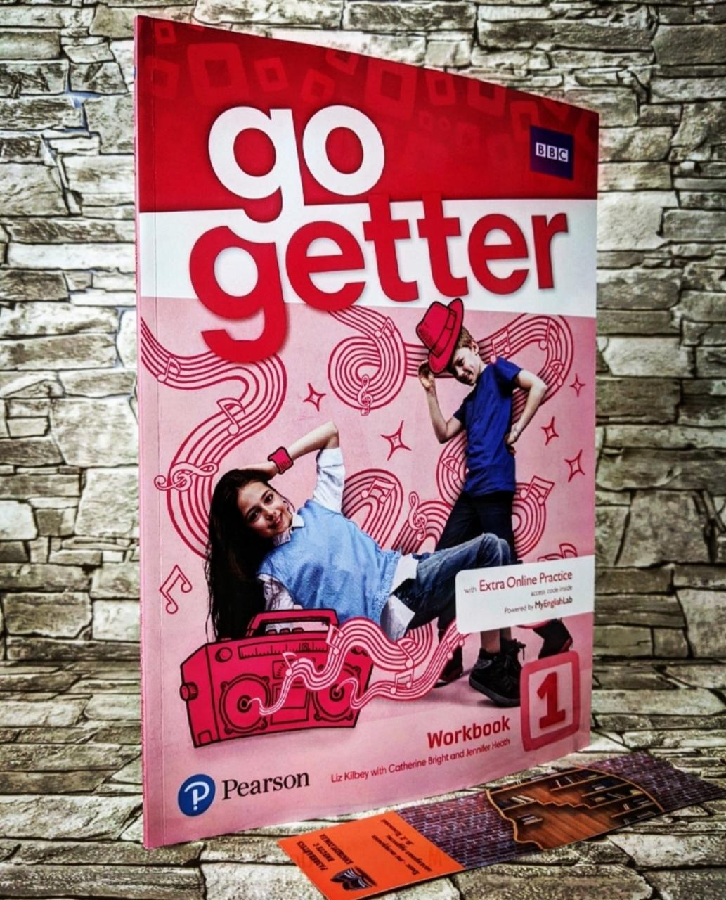 Книга "GoGetter 1 Workbook" Pearson Робочий зошит Англійська для підлітків