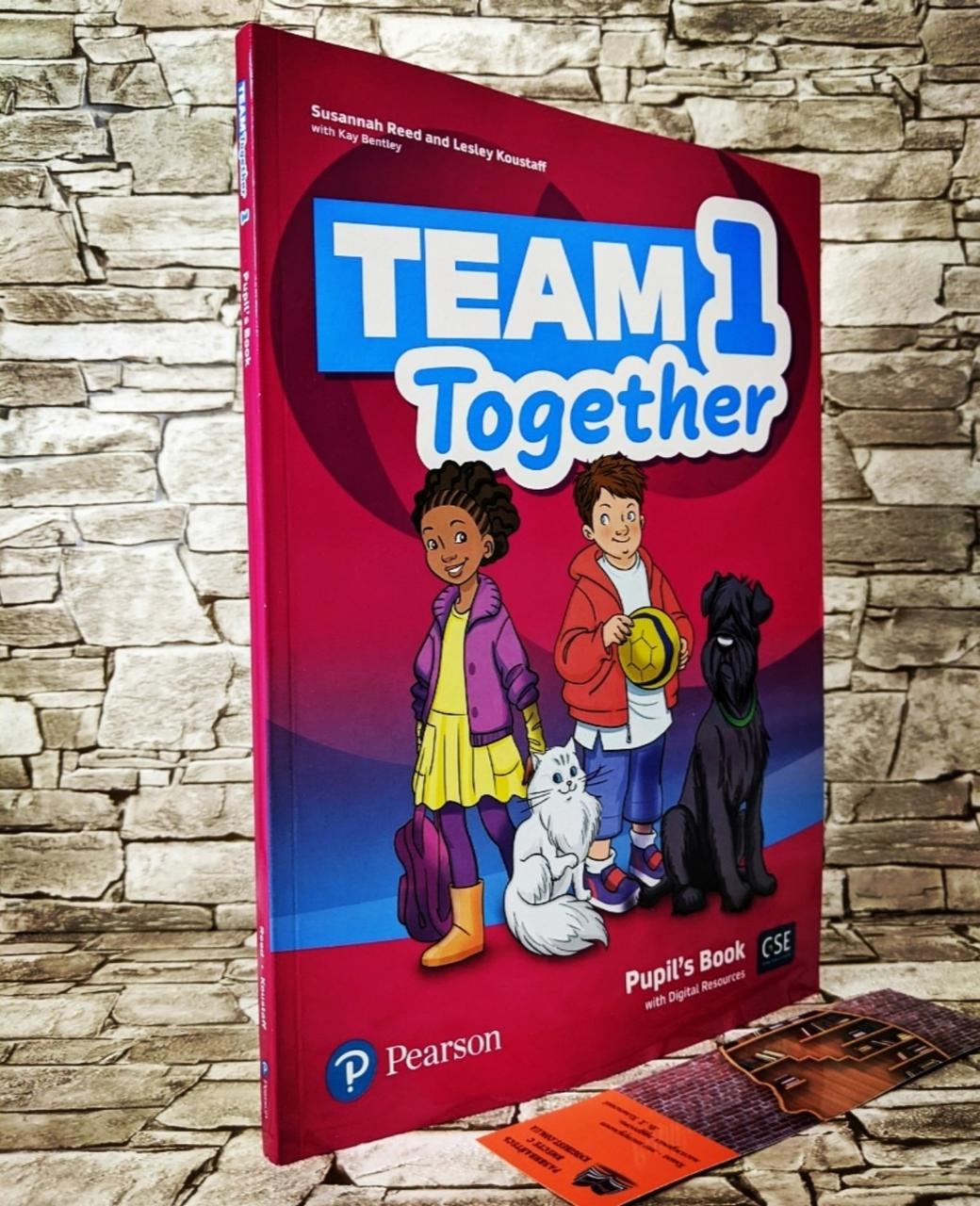 Книга "Team Together 1 student's Book" Pearson Англійська для дітей