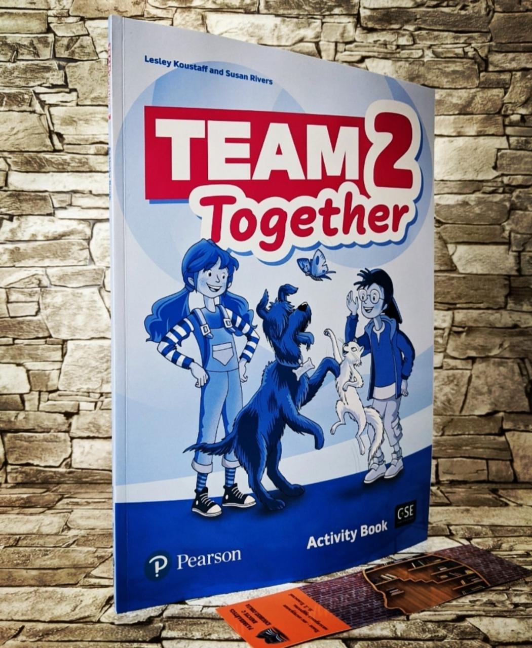 Книга "Team Together 2 Workbook" Pearson Англійська для дітей