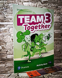 Книга "Team Together 3 Workbook" Pearson Англійська для дітей