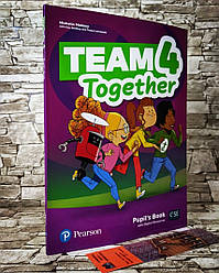 Книга "Team Together 4 student's Book" Pearson Англійська для дітей