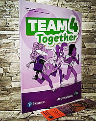 Книга "Team Together 4 Workbook" Pearson Англійська для дітей