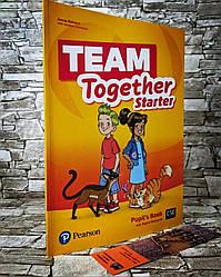 Книга "Team Together Starter student's Book" Pearson Англійська для дітей