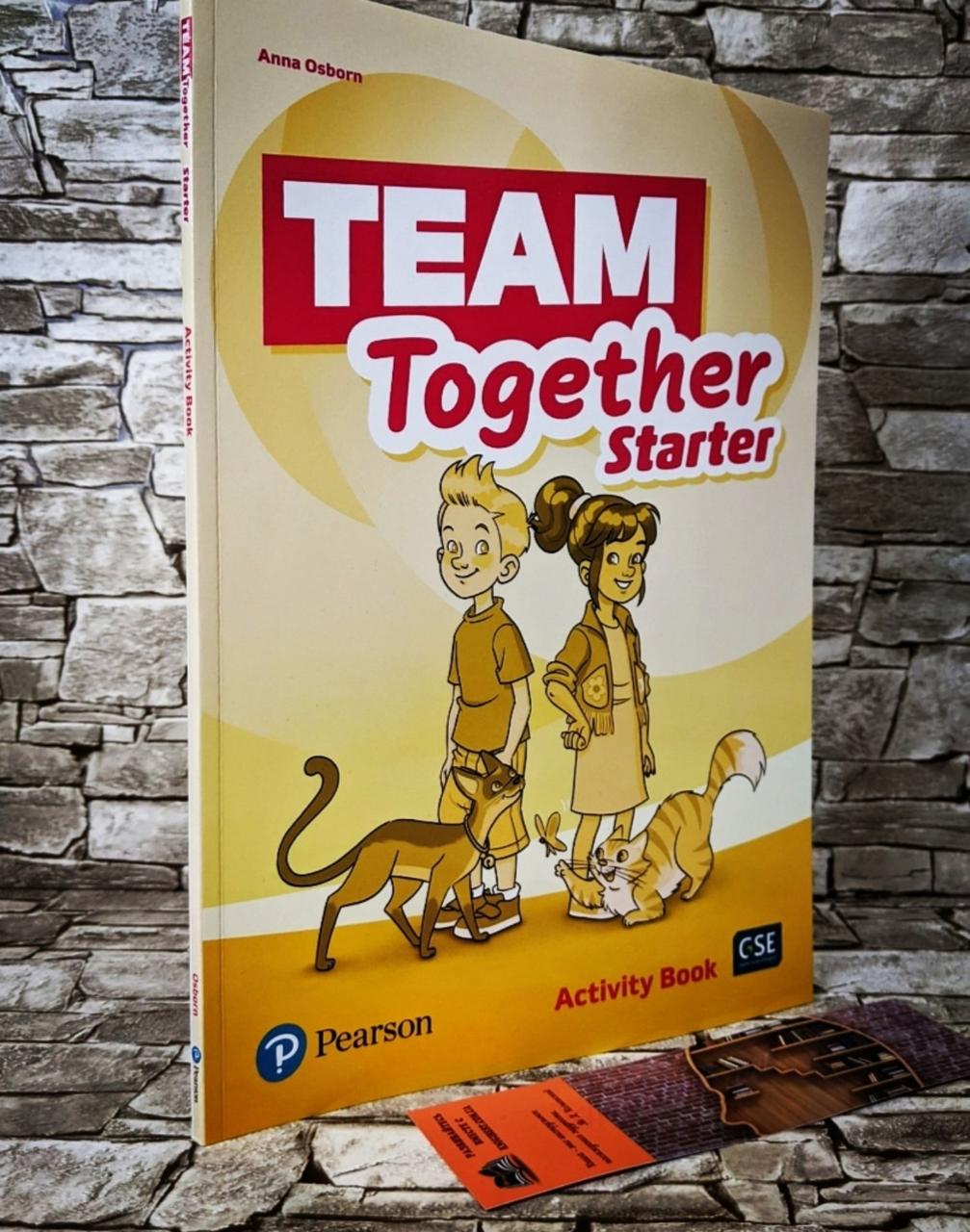 Книга "Team Together Starter Workbook" Pearson Англійська для дітей