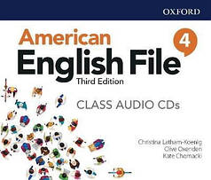 American English File Third Edition 4 Class Audio CDs