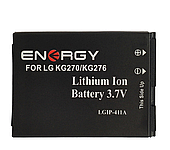 Акумулятор ( АКБ / батарея ) iENERGY LGIP-410A для LG KG270 550mAh
