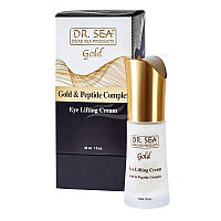 Крем-лифтинг для век Dr. Sea Eye lifting cream with gold and peptide complex 30 мл.