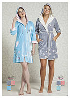 Халати велюрові