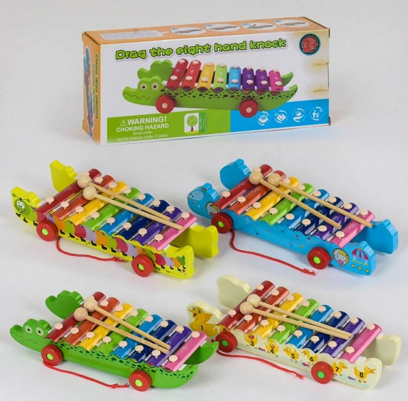 Дерев'яний Ксилофон-каталка