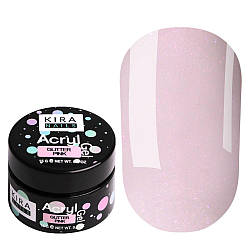 Kira Nails Acryl Gel Pink Glitter, 15 г