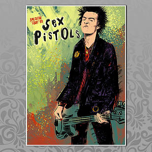 Плакат А3 Рок Sex Pistols 009