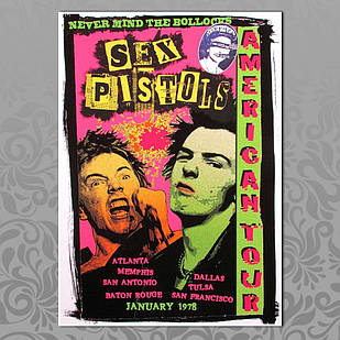 Плакат А3 Рок Sex Pistols 012