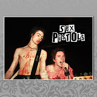 Плакат А3 Рок Sex Pistols 013