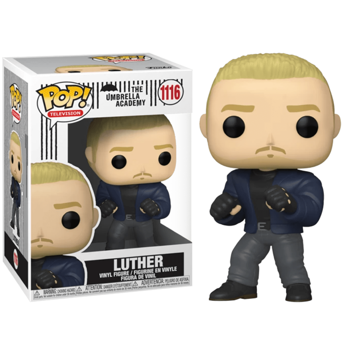 Фігурка Funko PopФанко Поп Академія АмбреллаЛютер The Umbrella Academy Luther 10 смRE LН 1116