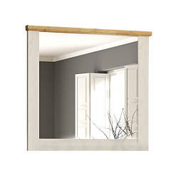 Маленьке сучасне стильне дзеркало в коридор передпокій в сучасному стилі 93х83 см Лора Мебель Сервіс