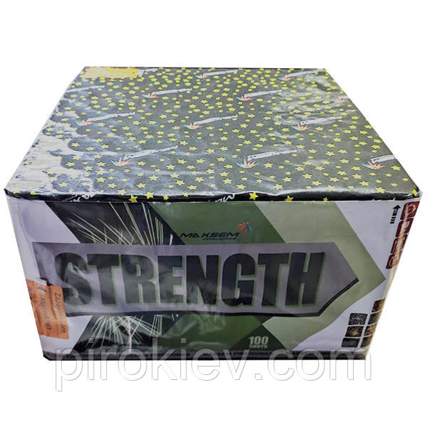 Strength GP508 — феєрверк на 100 пострілів 25 мм Maxsem