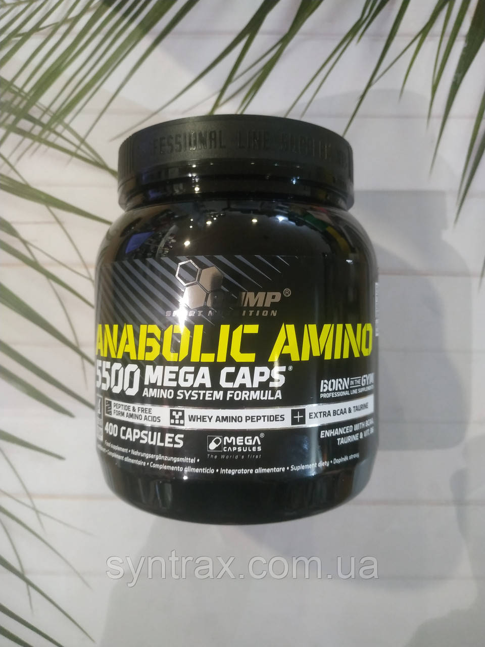 Olimp Anabolic Amino 5500 Mega caps 400 caps, амінокислоти в капсулах