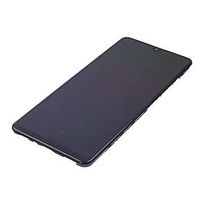 Дисплей (lcd екран) для Samsung A325 Galaxy A32 (2020) з чорним тачскріном і корпусних рамкою OLED, фото 2