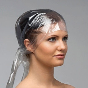 Косинка поліетиленова, уп. 50 шт. для захисту волосся під час арт робіт