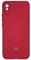 Силікон Xiaomi Redmi 9A marsala Silicone Case