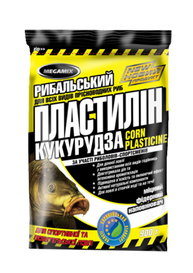 Пластилін MEGAMIX Кукурудза 500 г.