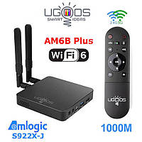 TV-Приставка Ugoos AM6B Plus 4/32GB S922X-J (Android Smart TV BOX, Андроид СмартТВ Приставка, Андроїд тв бокс)
