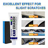 Автооск для видалення подряпин, паста Scratch Remover Eraser (набір для ремонту паста + губка), фото 10