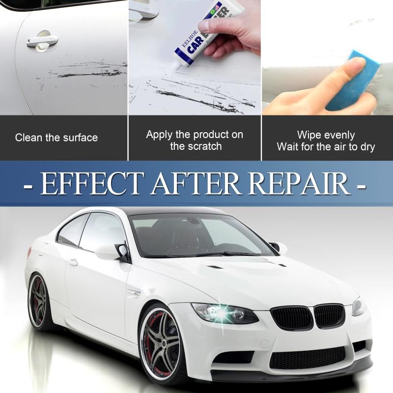 Автооск для видалення подряпин, паста Scratch Remover Eraser (набір для ремонту паста + губка)