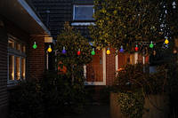 Гирлянда светодиодная Anna's Collection Декоративные лампочки 15м, 20 LED 5см для дома и улицы, мультицветная