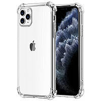 Противоударный чехол накладка Shockproof Clear TPU Case for iPhone 12/12 Pro