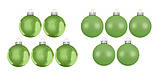 Ялинкові кульки 10 шт., "House of Seasons" комплект, колір зелений, фото 2