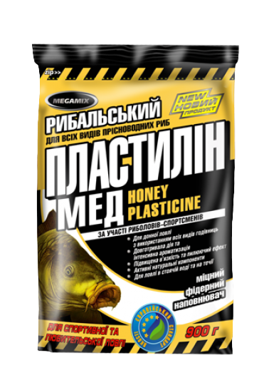 Пластилін MEGAMIX мед 500 гр.