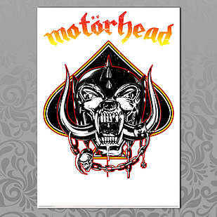 Плакат А3 Motorhead 006