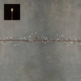 Гірлянда-кластер, мідна струна, "Luca", 14 м, теплий білий