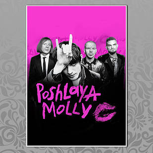 Плакат А3 Рок Пошла Моллі 013