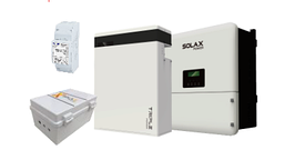 Комплект однофазної гібридної станції Solax Однофазний гібридний інвертор на 5кВт, з АКБ на 11,6 кВт\год
