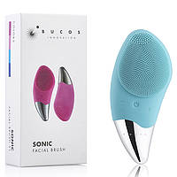 Очищающая щетка для лица BUCOS Sonic Facial Brush S1, мятная