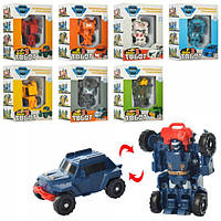 Трансформер 338 робот + транспорт, 8 видів, кор., 12-15-6 см.