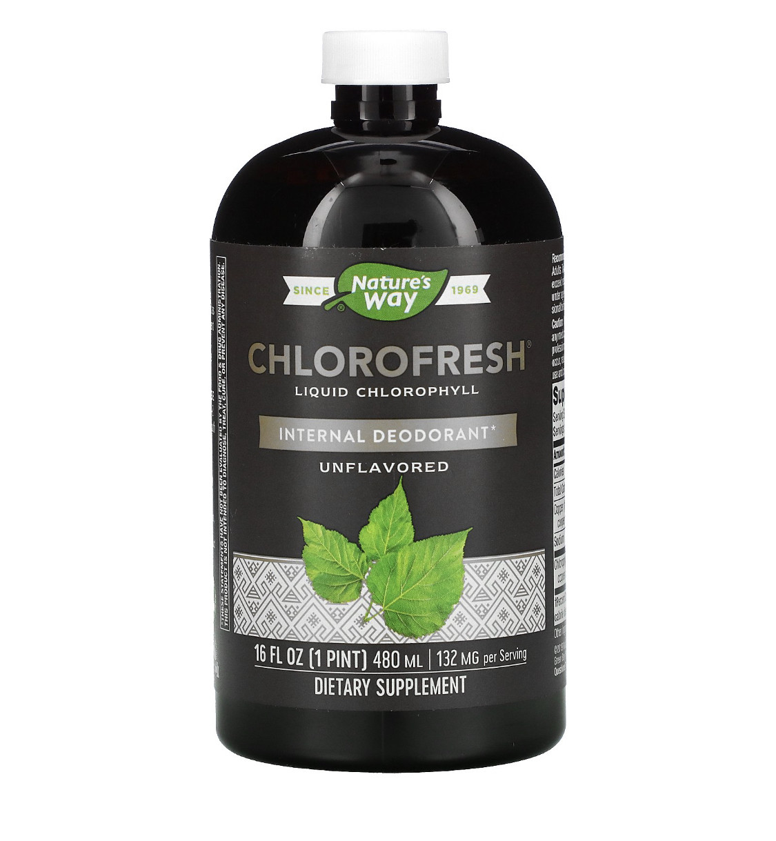 Nature's Way Chlorofresh, рідкий хлорофіл, без добавок