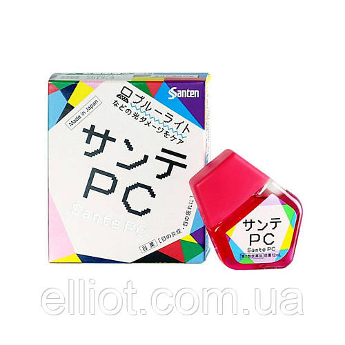 Купить Sante PC Глазные капли для работы за Компьютером японские, цена ...