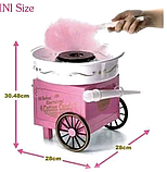 Апарат для приготування солодкої вати на коліщатках Cotton Candy Maker, фото 7