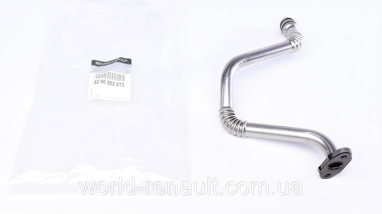 Renault (Original) 8200502013 — Трубка зливу олії турбіни на Renault Trafic ІІ 1.9dci F9Q