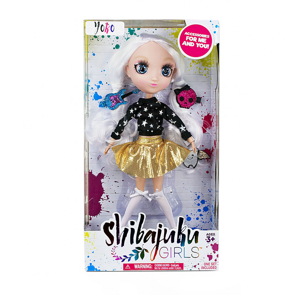 Кукла SHIBAJUKU S4 - ЙОКО (33 cm, 6 точек артикуляции, с аксессуарами) HUN8527, Time Toys - фото 3 - id-p1504946434