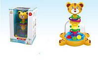 Дзига SL83014 Тигреня з кульками, Time Toys