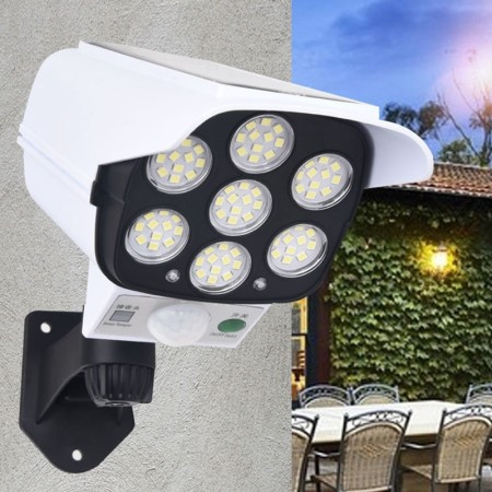 Вуличний ліхтар у вигляді камери Solar SENSOR LIGHT з датчиком руху і пультом управління сонячною батареєю