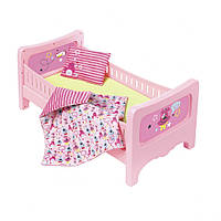 Кроватка для куклы BABY BORN - СЛАДКИЕ СНЫ (с постельным набором) 824399, Time Toys