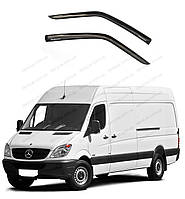 Ветровики MERCEDES Sprinter (W906) 2006 (на скотче) 06-15\Дефлекторы окон Мерседес спринтер с 2006