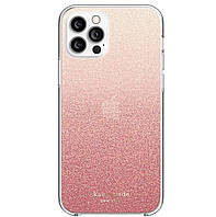 Чехол накладка KSNY Protecite Hardshell Case for iPhone 12/12 Pro, Glitter Ombre Sunset Pink (KSIPH-153-GLOSN)