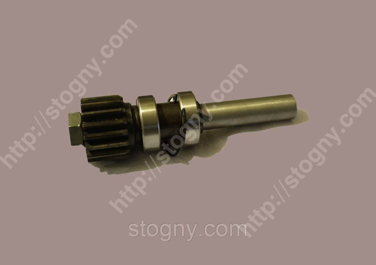 Вал ЗП 07.602 у складі ( шестірня + підшипник)