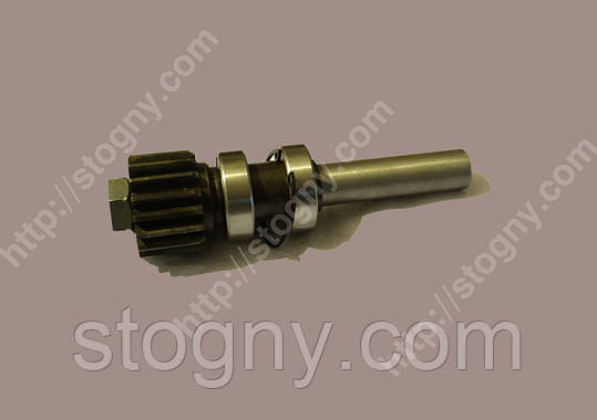 Вал ЗП 07.602 у складі ( шестірня + підшипник), фото 1